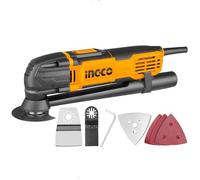 Ingco MF3008 Utensile multifunzione 300 W + Accessori Smerigliatrice e Raschietto elettrico