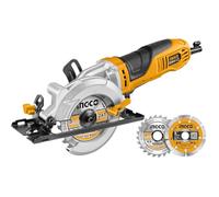 Mini Sega Circolare INGCO da 750W 4700 RPM Profondità di Taglio 45 mm con 2 lame