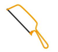 Ingco Mhhf1501 Mini Seghetto Ad Arco Con Struttura In Ferro E Lama In Acciaio Da 150 Mm Per Il Taglio Del Legno E Del Pvc