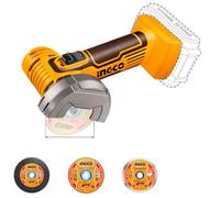 Mini Flex Smerigliatrice a Batteria 20V INGCO Taglio Laterale nuda solo Macchina