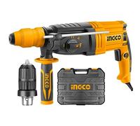 Ingco Rgh9528-2 Trapano Tassellatore 950 W Martello Demolitore Sds Plus Scalpellatore Professionale Doppio Mandrino In valigetta