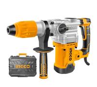 Ingco Rh1600388 Martello Demolitore Rotativo 1600 W Sds Max Sistema Anti Vibrazione 2 Punte 2 Scalpelli con Valigetta