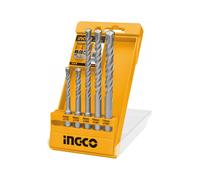 INGCO Set 5 Punte SDS Trapano Per Muratura