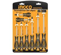 Giraviti a taglio stella croce Kit da 8 pz. con impugnatura professionali INGCO
