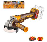 Ingco Smerigliatrice angolare batteria 20V 115mm Brushless Regolabile Solo corpo