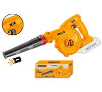 INGCO - Soffiatore a Batteria 20V CABLI20018E | 2,7 m³/min | 80 m/s | 2 Velocità
