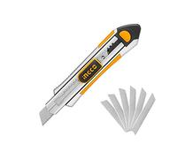 Ingco Taglierino Cutter In Alluminio Professionale 18X100 mm (Alluminio)