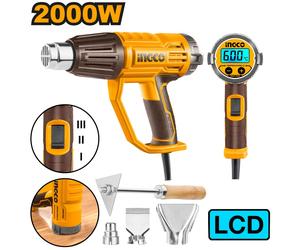 INGCO Termosoffiatore Pro 2000 W C/3 Con Display LCD