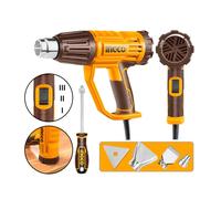 Termosoffiatore Professionele 2000W INGCO Tempretura Regolabile + 4 Diffusori