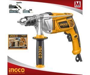 Ingco TRAPANO A PERCUSSIONE 1100 W ELETTRICO PROFESSIONALE velocità variabile