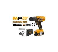 Trapano Avvitatore con Percussione mm.10 - 20V - 1 Batteria 2Ah