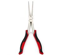 INGDAUM® Mini Pinze a Becchi Lunghi Lunghe Nichelate | Tronchese Frontale, Tenaglia, Becchi Dritti e Curvi, Tronchese Laterale, Acciaio al Carbonio Forgiato