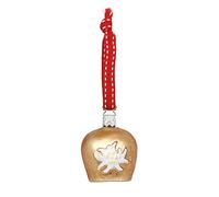 Inge-glas decorazioni albero di Natale in acciaio bianco campana