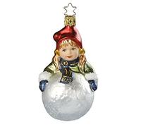 Inge-glas Decorazioni per albero di Natale Giocare nella neve
