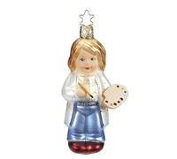 Inge-glas - Palline di Natale, Decorazioni Albero di Natale in Vetro soffiato, Altezza: 11 cm