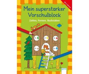 Inge Jauß Angeli Zahlen, Formen, Buchstaben: Mein superstarker Vors (Tascabile)