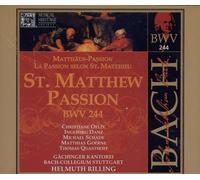 Ingeborg Danz, alto - JS Bach St. Matthew PassionBWV 244 Quasthoff, Rilling (UK Import)