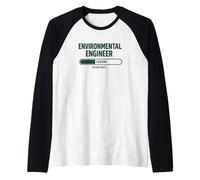 Ingegnere Ambientale Caricamento Prego Attendere Progettazione Maglia con Maniche Raglan