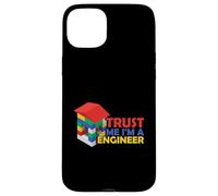 Ingegnere Bambini Bambini Giocattolo Build Builder Big Building Blocks Custodia per iPhone 15 Plus