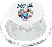 Ingegnere civile con casco bianco cool scritta ingegnere civile PopSockets PopGrip per MagSafe