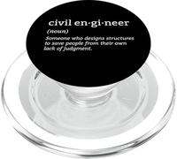 Ingegnere Civile Definizione Edilizia Ingegneria PopSockets PopGrip per MagSafe