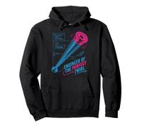 Ingegnere del Design Perfect Twirl Baton Felpa con Cappuccio