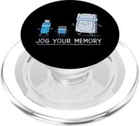 Ingegnere del software Supporto IT Jog il tuo esercizio di palestra di memoria PopSockets PopGrip per MagSafe