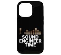 Ingegnere del suono Tempo Ingegnere audio Custodia per iPhone 13 Pro