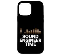 Ingegnere del suono Tempo Ingegnere audio Custodia per iPhone 13 Pro Max