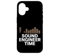 Ingegnere del suono Tempo Ingegnere audio Custodia per iPhone 16