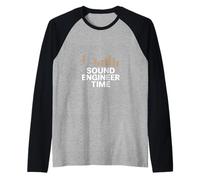Ingegnere del suono Tempo Ingegnere audio Maglia con Maniche Raglan