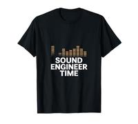 Ingegnere del suono Tempo Ingegnere audio Maglietta