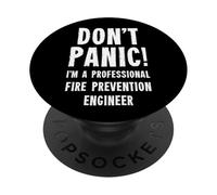 Ingegnere della prevenzione degli incendi PopSockets PopGrip Adesivo
