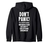 Ingegnere delle soluzioni di Sicurezza delle Informazioni Felpa con Cappuccio