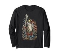 Ingegnere dell'Esercito Statue of Liberty Maglia a Manica