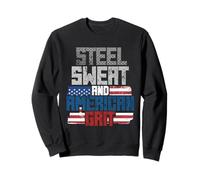 Ingegnere dell'Esercito Steel Sweat And American Grit Felpa
