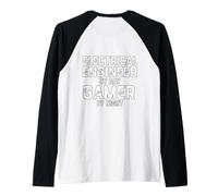 Ingegnere Elettrico Gamer Maglia con Maniche Raglan