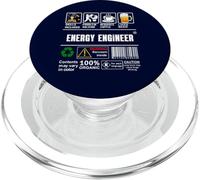 Ingegnere Energetico Lavoro Etichetta Abilità Sarcasmo All'interno Caffè Birra PopSockets PopGrip per MagSafe