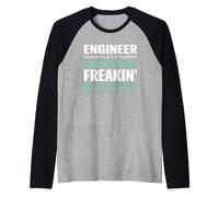 Ingegnere Humor - Miracle Worker Not Official Job Title Maglia con Maniche Raglan