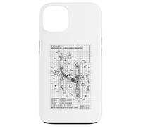 Ingegnere Ingegnere Monogramma Capitale Iniziale Lettera H Nome Custodia per iPhone 13