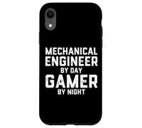 Ingegnere Meccanico Di Giorno Gamer Di Notte Meme Per Ingegneri Custodia per iPhone XR