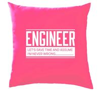 Ingegnere, Non Sbaglio Mai - Cuscino - Divertente Ingegneria Scienza