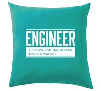 Ingegnere, Non Sbaglio Mai - Cuscino - Divertente Ingegneria Scienza