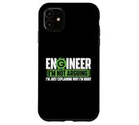 Ingegnere Non sto litigando - Ingegnere Meccanico Studente STEM Custodia per iPhone 11