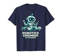 Ingegnere robotico in Formazione Cute Robot Design Maglietta