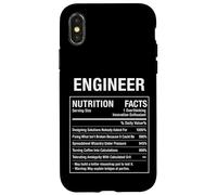 Ingegnere STEM Nerd Fatti divertenti Custodia per iPhone X/XS