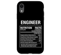 Ingegnere STEM Nerd Fatti divertenti Custodia per iPhone XR