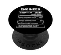 Ingegnere STEM Nerd Fatti divertenti PopSockets PopGrip Adesivo