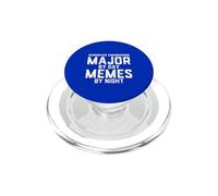 Ingegneria aerospaziale Major By Day Memes By Night Astronauts PopSockets PopGrip per MagSafe