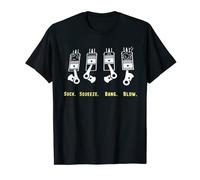 Ingegneria automatica divertente t-shirt ingegneria meccanica camicia Maglietta
